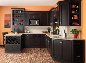 Dark Kitchen Cabinets