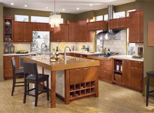 Simple Maple Kitchen Cabinets