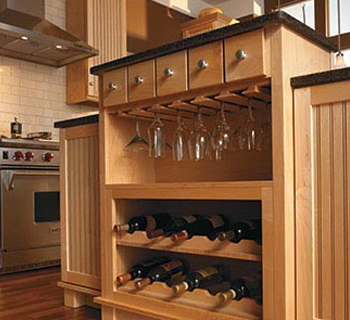 Merillat Cabinet Wine Rack