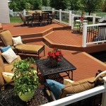 TimberTech Deck Radiance Rail Metal Earthwood