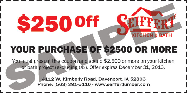 Kitchen Bath Coupon 250